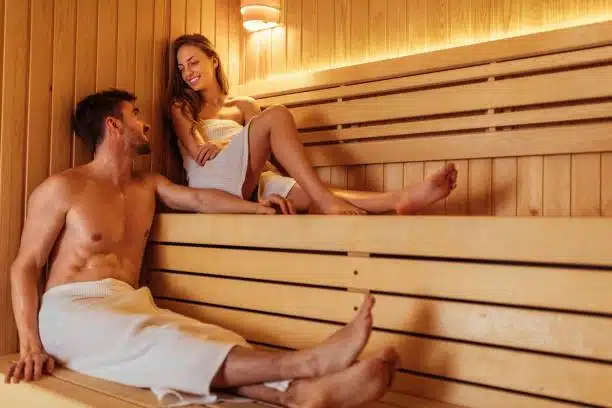 Pratique pour profiter de sauna à domicile