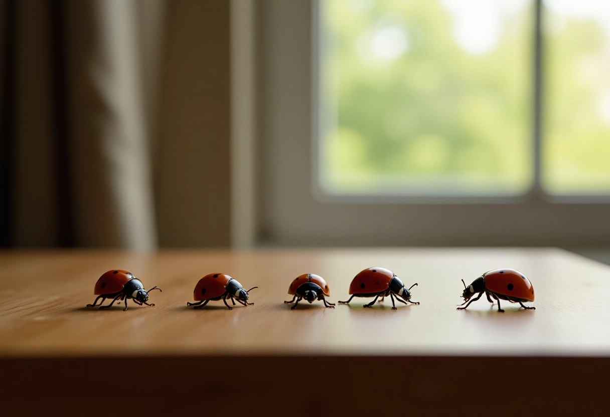 coccinelle intérieur