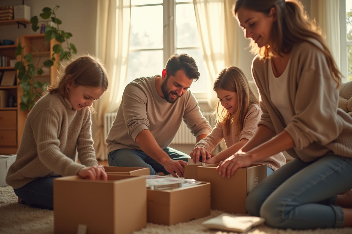 cartons déménagement